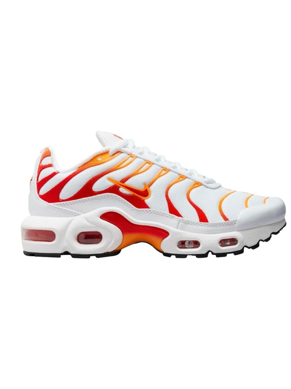 Nike air max plus 1 ps in white yellow orange color